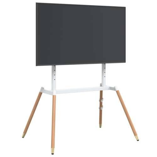 TV stalak za zaslon od 37-86 inča maks. VESA 400 x 600 mm 60 kg - Smeđa 1 s 4 noge Cijena