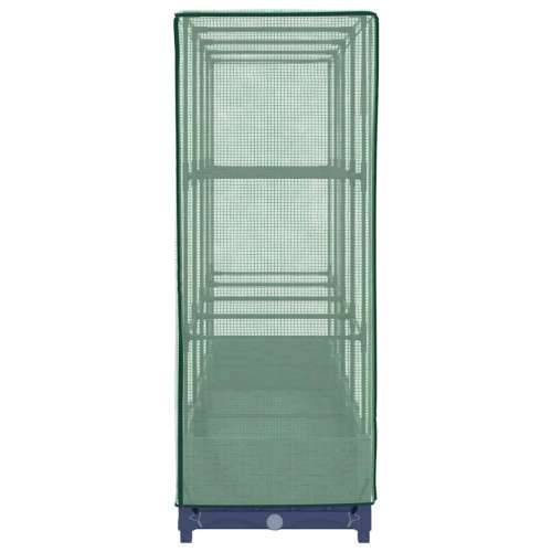 Povišena gredica s pokrovom za staklenik 160 x 40 x 123 cm - Plavo-siva 160 x 40 x 123 cm 1 Cijena