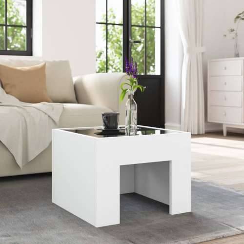 Stolić za Kavu s beskonačnim LED svjetlima bijeli 40x40x30 cm Bijela 1 40 cm Cijena