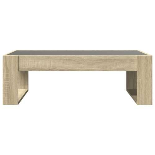 Stolić s beskonačnim LED svjetlima boja hrasta 90x53x30 cm - sonoma hrast 1 90 cm Cijena