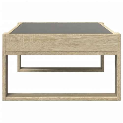 Stolić s beskonačnim LED svjetlima boja hrasta 90x53x30 cm - sonoma hrast 1 90 cm Cijena