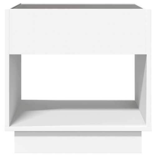 Stolić za kavu s beskonačnim LED svjetlima bijeli 50x50x50 cm - Bijela 1 50 cm Cijena
