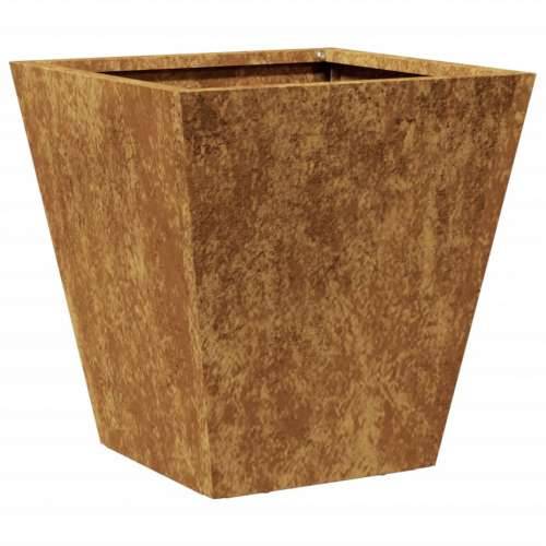 Vrtna sadilica antracit 30x30x30 cm Pohabani čelik - Otporni čelik / smeđa 30 x 30 x 30 cm 1 Cijena