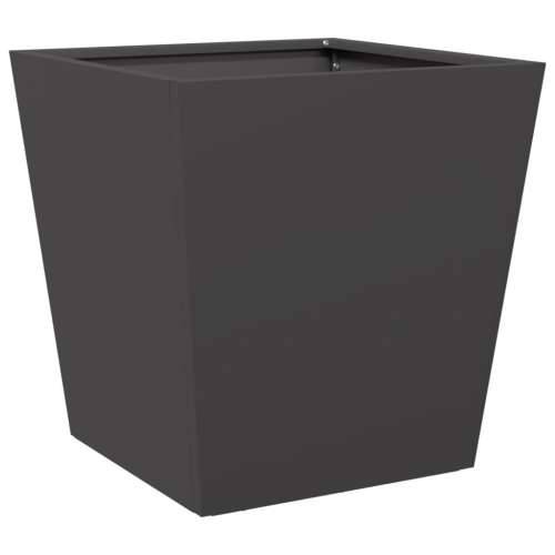 Vrtna sadilica crne 40x40x40 cm čelična - Čelik/crna 40 x 40 x 40 cm 1 Cijena