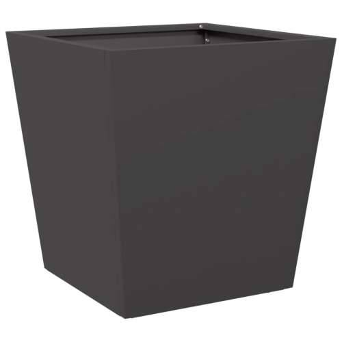 Vrtna sadilica crne 40x40x40 cm čelična - Čelik/crna 40 x 40 x 40 cm 1 Cijena