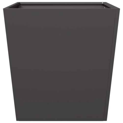 Vrtne sadilice 2 kom crne 50 x 50 x 50 cm čelične - Čelik/crna 50 x 50 x 50 cm 2 Cijena