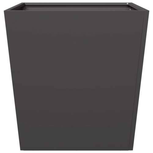 Vrtne sadilice 2 kom crne 50 x 50 x 50 cm čelične - Čelik/crna 50 x 50 x 50 cm 2 Cijena