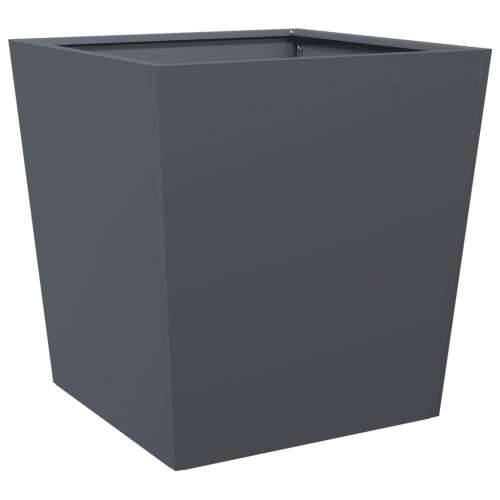 Vrtne sadilice 2 kom antracit 50 x 50 x 50 cm čelične - Čelik/antracit 50 x 50 x 50 cm 2 Cijena