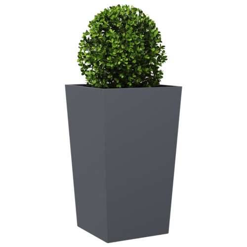Vrtne sadilice 2 kom antracit 45x45x75 cm čelične Čelik/antracit 45 x 45 x 75 cm 2 Cijena