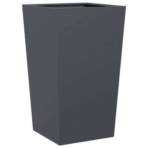 Vrtne sadilice 2 kom antracit 45x45x75 cm čelične Čelik/antracit 45 x 45 x 75 cm 2 Cijena