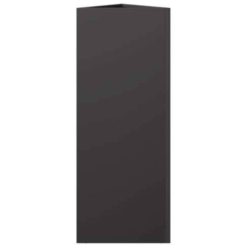 Vrtna sadilica crna trokutasta 30 x 26 x 75 cm čelična - Čelik/crna 30 x 26 x 75 cm 1 Cijena