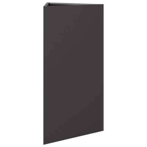 Vrtna sadilica crna trokutasta 40x34,5x70 cm čelična - Čelik/crna 40 x 34.5 x 70 cm 1 Cijena