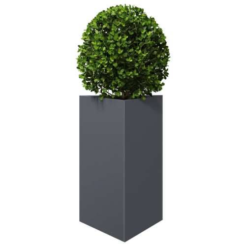 Vrtne sadilice 2 kom antracit trokutaste 50x43x75 cm čelične - Čelik/antracit 50 x 43 x 75 cm 2 Cijena