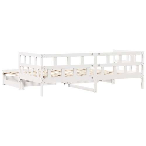 Dnevni krevet na razvlačenje s ladicama bez madraca 90 x 190 cm Cijena