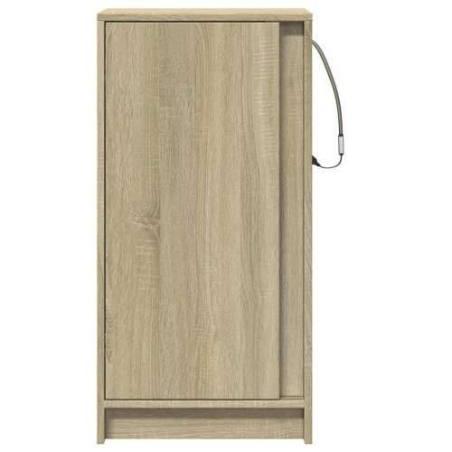 Komoda s LED boja hrasta sonome 42,5x34x85 cm konstruirano drvo - sonoma hrast 1 Cijena