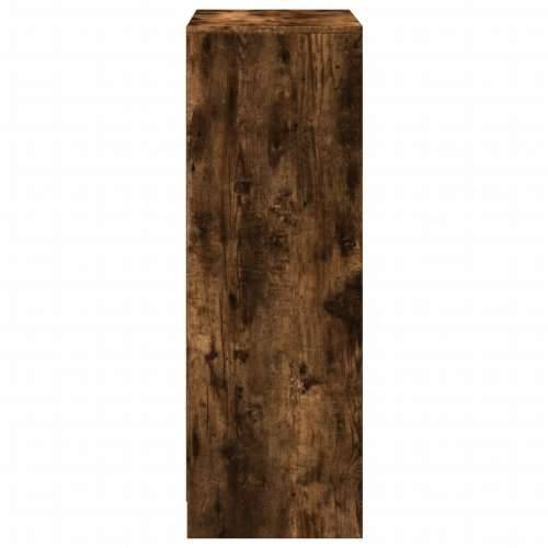 Komoda s LED svjetlima boja hrasta 72 x 34 x 100 cm drvena - Dimljeni hrast 1 72 cm Cijena