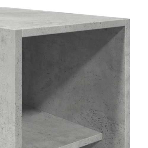 Ormar siva boja betona 30 x 50 x 200 cm od konstruiranog drva - Beton siva 30 x 50 x 200 cm 1 3 police Cijena