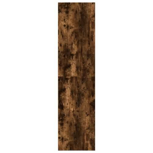 Ormar boja dimljenog hrasta 30x50x200 cm od konstruiranog drva - Dimljeni hrast 30 x 50 x 200 cm 1 2 ladice Cijena