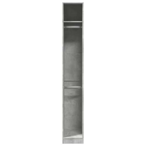 Ormar siva boja betona 30 x 50 x 200 cm od konstruiranog drva - Beton siva 30 x 50 x 200 cm 1 1 polica Cijena