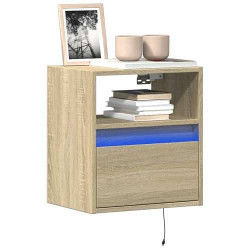 Zidni TV ormarić LED boja hrasta sonome 41x31x45 cm - sonoma hrast 1 41 cm Cijena