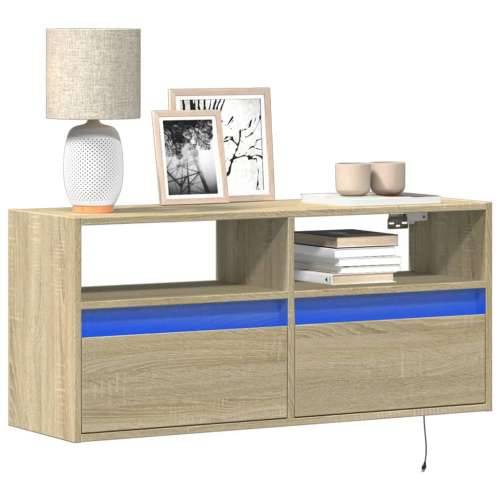 Zidni TV ormarić LED boja hrasta sonome 100x31x45 cm - sonoma hrast 1 100 cm Cijena