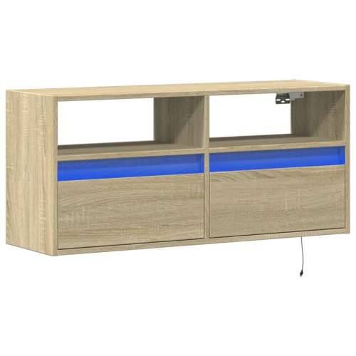 Zidni TV ormarić LED boja hrasta sonome 100x31x45 cm - sonoma hrast 1 100 cm Cijena