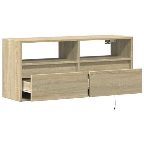 Zidni TV ormarić LED boja hrasta sonome 100x31x45 cm - sonoma hrast 1 100 cm Cijena
