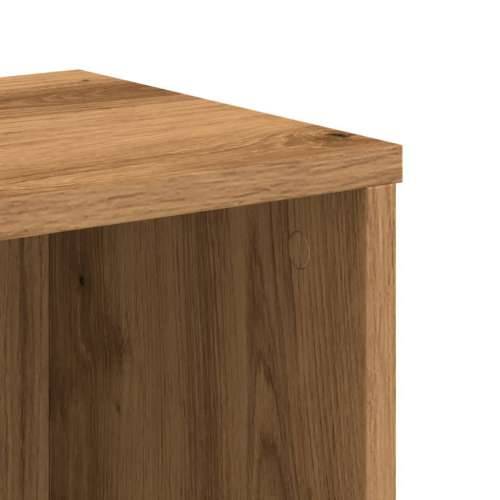 Regal za knjige boja hrasta 50x25x105 cm konstruirano drvo Boja hrasta 1 Cijena