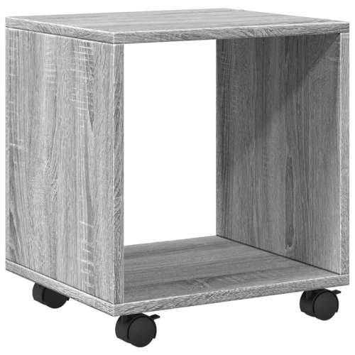 Pomični ormarić boja hrasta 37x33x42,5 cm konstruirano drvo - Sivi hrast sonoma 1 37 cm Cijena