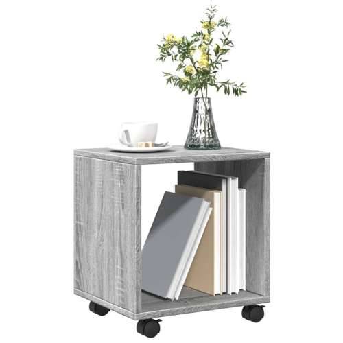 Pomični ormarić boja hrasta 37x33x42,5 cm konstruirano drvo - Sivi hrast sonoma 1 37 cm Cijena