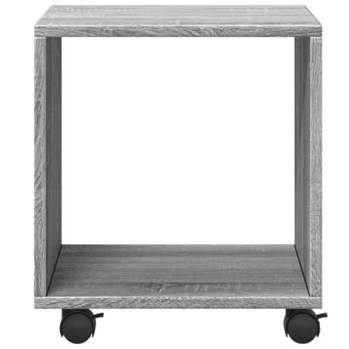 Pomični ormarić boja hrasta 37x33x42,5 cm konstruirano drvo - Sivi hrast sonoma 1 37 cm Cijena