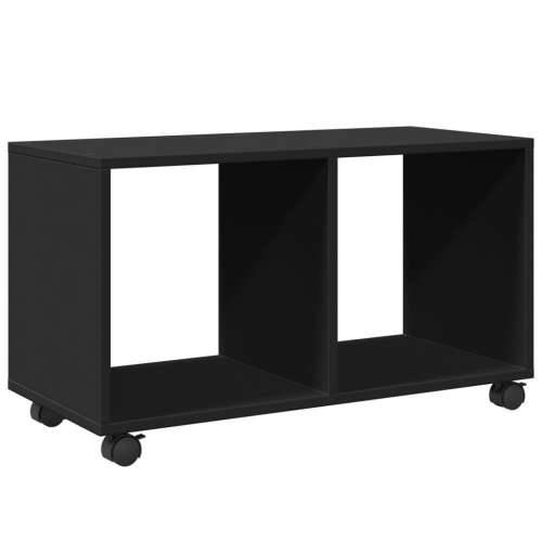 Pomični ormarić crni 72 x 33 x 42,5 cm konstruirano drvo - Crna 1 72 cm Cijena