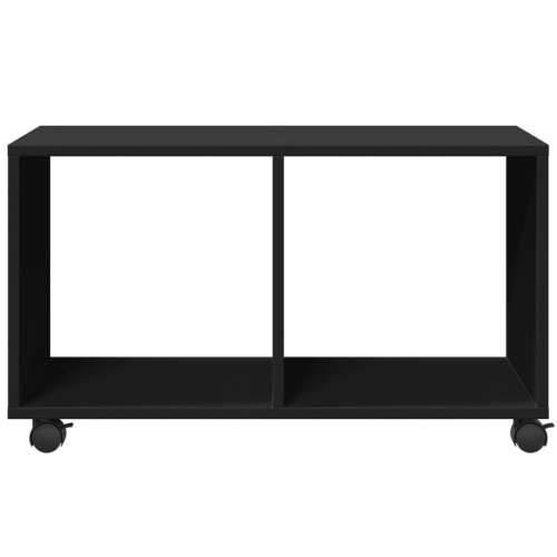 Pomični ormarić crni 72 x 33 x 42,5 cm konstruirano drvo - Crna 1 72 cm Cijena