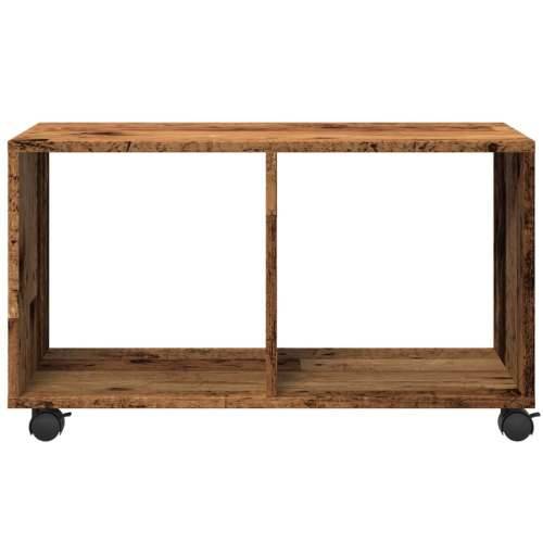 Pomični ormarić boja staro drva 72x33x42,5 cm konstruirano drvo - Staro drvo 1 72 cm Cijena