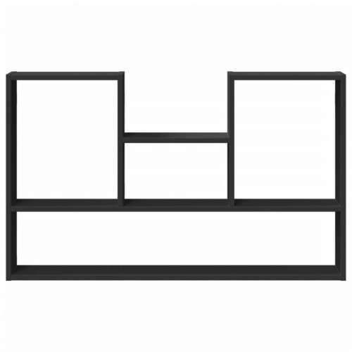 Zidna polica crna 99x15x60 cm konstruirano drvo - Crna 1 Cijena