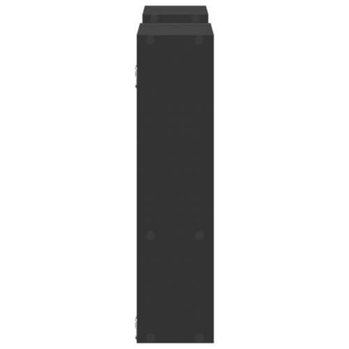 Zidna polica crna 99x15x60 cm konstruirano drvo - Crna 1 Cijena