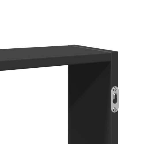 Zidna polica crna 99x15x60 cm konstruirano drvo - Crna 1 Cijena