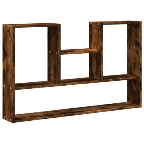 Zidna polica boja dimljenog hrasta 99x15x60cm konstruirano drvo - Dimljeni hrast 1 Cijena