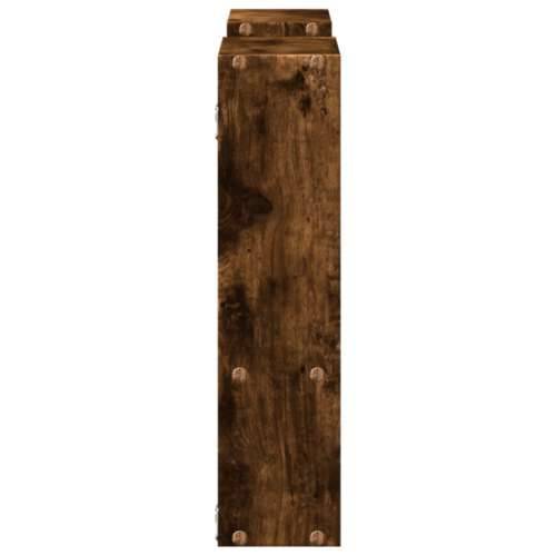 Zidna polica boja dimljenog hrasta 99x15x60cm konstruirano drvo - Dimljeni hrast 1 Cijena