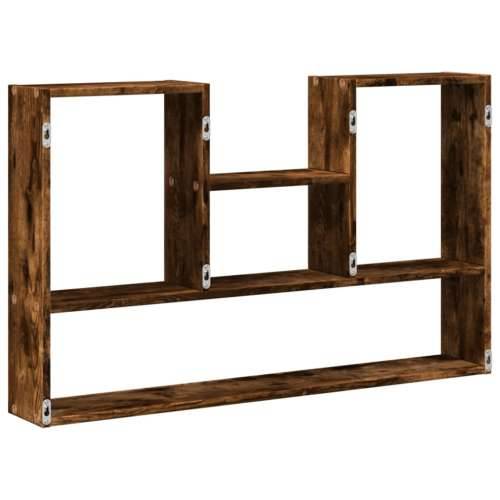 Zidna polica boja dimljenog hrasta 99x15x60cm konstruirano drvo - Dimljeni hrast 1 Cijena