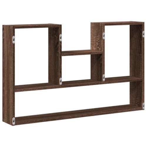 Zidna polica boja smeđeg hrasta 99x15x60 cm konstruirano drvo - Smeđi hrast 1 Cijena
