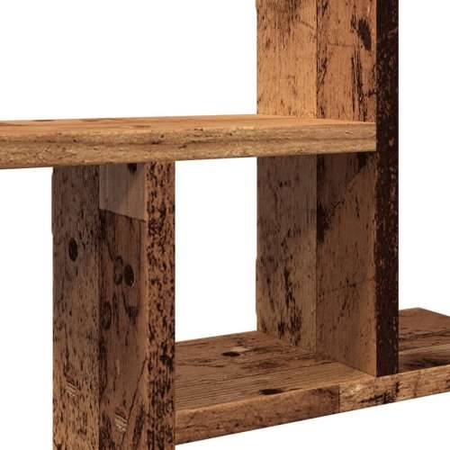 Zidne police 2 kom boja staro drvo 50x12x50cm konstruirano drvo - Staro drvo 50 x 12 x 50 cm 1 Cijena