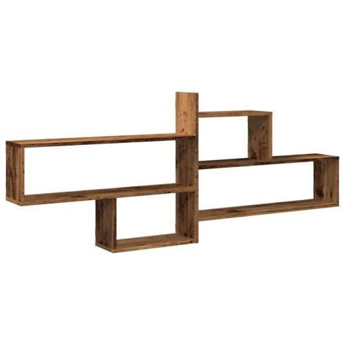 Zidna polica boja staro drvo 167,5x18x68 cm konstruirano drvo - Staro drvo 1 Cijena