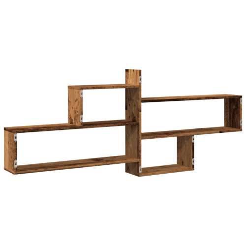 Zidna polica boja staro drvo 167,5x18x68 cm konstruirano drvo - Staro drvo 1 Cijena