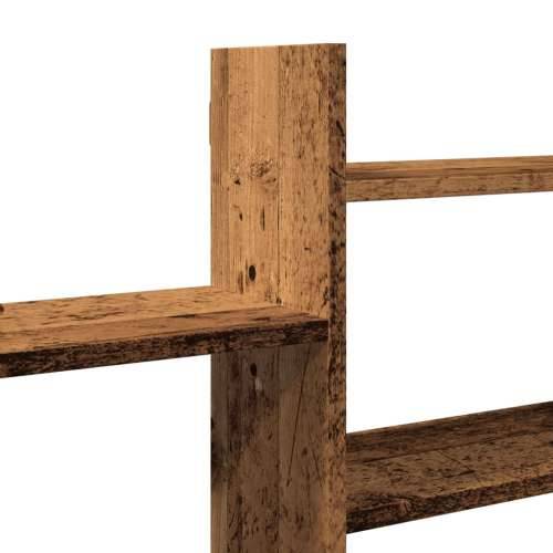 Zidna polica boja staro drvo 167,5x18x68 cm konstruirano drvo - Staro drvo 1 Cijena