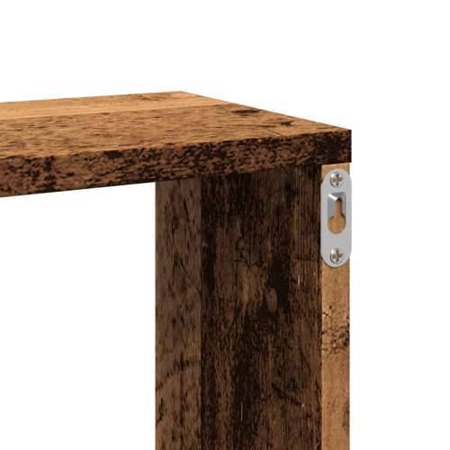 Zidna polica boja staro drvo 167,5x18x68 cm konstruirano drvo - Staro drvo 1 Cijena