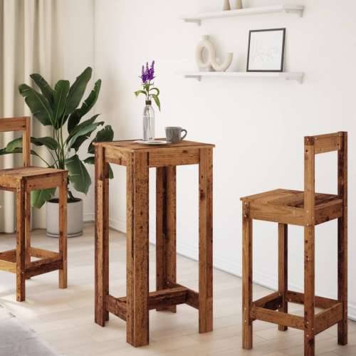 Barski stol boja staro drvo 51x50x103,5cm od konstruiranog drva - Staro drvo 1 51 cm Cijena
