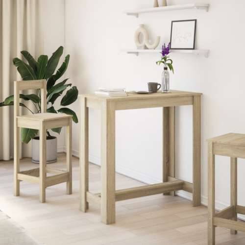 Barski stol boja hrasta 102 x 50 x 103,5 cm konstruirano drvo - sonoma hrast 1 102 cm Cijena