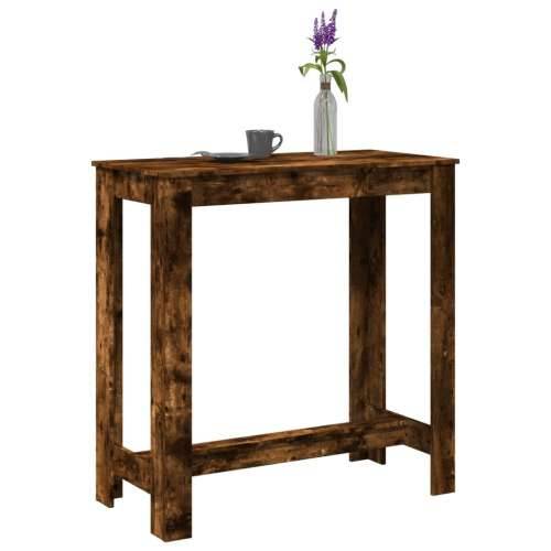 Barski stol boja hrasta 102 x 50 x 103,5 cm konstruirano drvo - Dimljeni hrast 1 102 cm Cijena