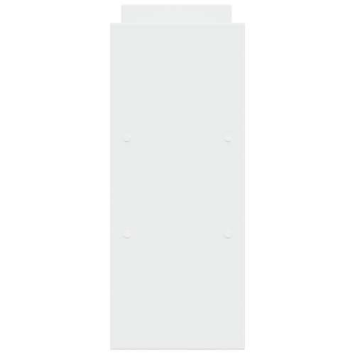 Organizator za stol podesivi bijeli 40 x 17 x 41 cm drveni - Bijela Cijena